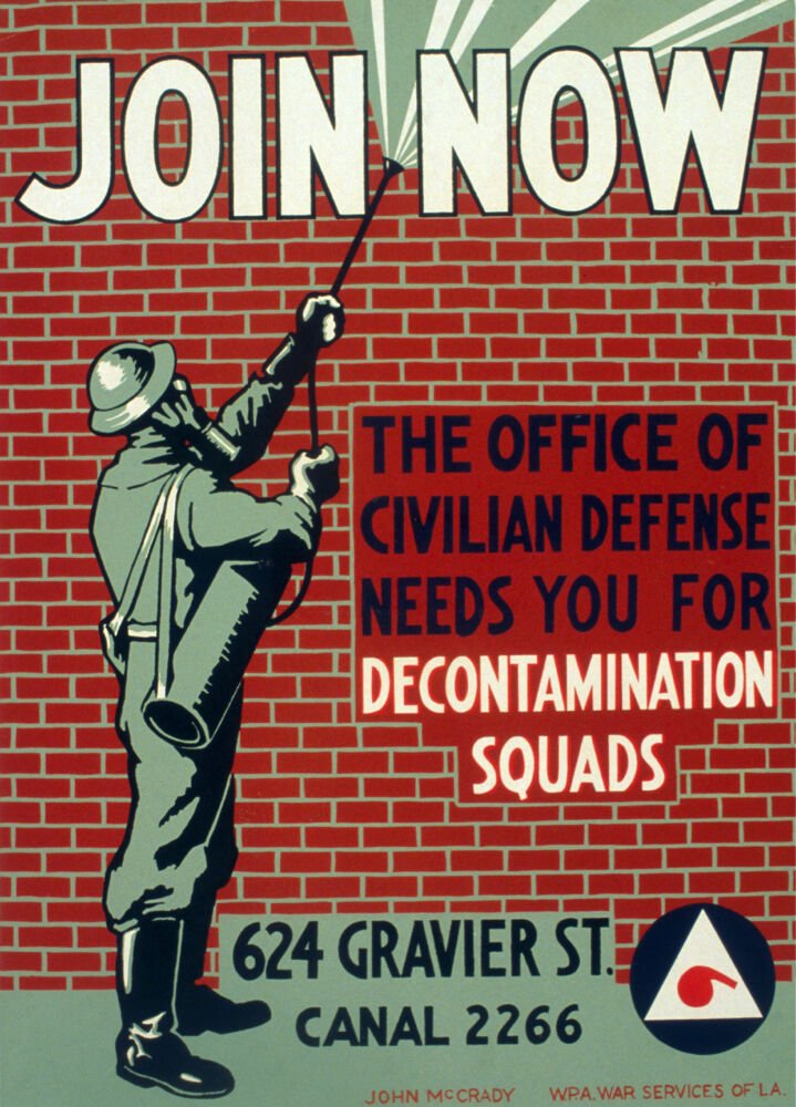 2223.Join now Decontamination Squad Art Decoration POSTER.Home Graphic Design.