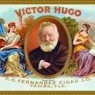10883.Poster decoration.Home interior.Room design.Victor Hugo cigar label