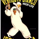 5571.Vermouth Bianco.high life.isabella.woman walking.POSTER.Home Office decor