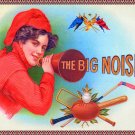 10849.Poster decoration.Home interior.Room Wall design.Big Noise.Antique label