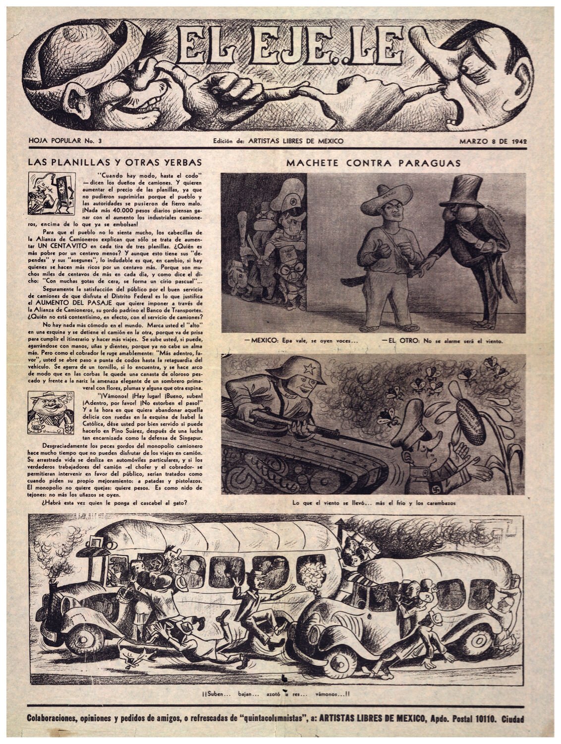 505.El Eje.Le Comic Art Decoration POSTER.Graphics to decorate home office.