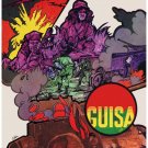 9703.Retro fue una lucha de hombres.guerillas.POSTER.decor Home Office art