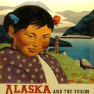4036.Alaska and the Yukon, Travel Canada Pacific.POSTER.Home School art decor