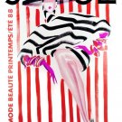 6260.Fashion retro model printemps.woman in stripes.POSTER.Home Office art