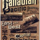 7941.Canada pacific.ottawa.capital of the dominion.POSTER.art wall decor