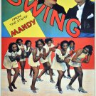 2301.Swing an all colored cast Art Decoration POSTER.Home Graphic Design.