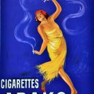 2255.Cigarrettes Araks Nouveau Ad Art Decoration POSTER.Home Graphic Design.