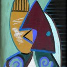 10438.Decoration Poster.Home wall Art decoration.Picasso.Color cubism figure