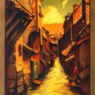 3154.Pont Audemer Et La Base Risle POSTER.French Travel art.Room Home art decor