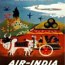 Decoration Poster.Home interior design.Room Wall decor.India aviation.11052