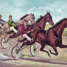 4445.Decorative Poster.Jockey riding horses.Home interior wall design.Room decor