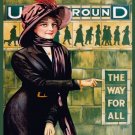 4022.Underground lady in waiting in subway classic.POSTER.Home School art decor