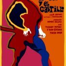 8386.El audaz y el castillo.japanese film.warrior.POSTER.movie decor Cuban art