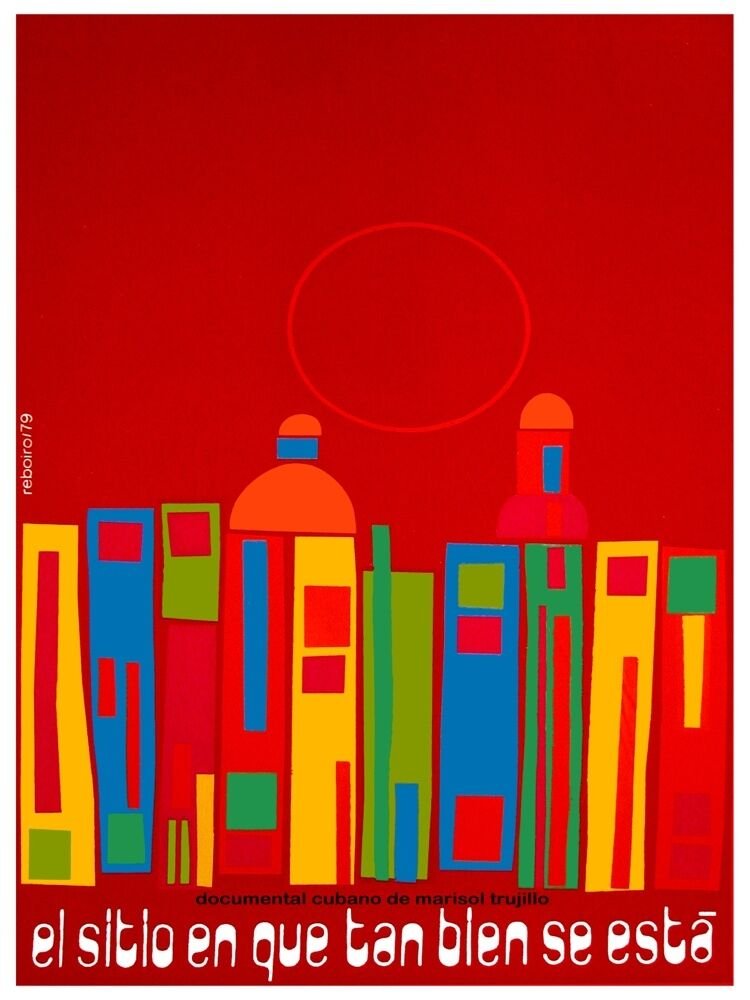4245.Decorative Poster.The place that feels good.Spanish documentary.Red hot art