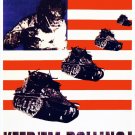 10737.Poster decoration.Home interior.Room wall design.Rolling American tanks