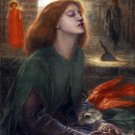 Decoration Poster.Beata Beatrix by Dante Rossetti art painting.Wall decor.11329