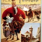 5046.Tunise.Decorative.People riding camel.POSTER.decor Home Office art