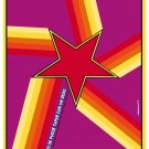 5685.El sol no se puede taper con un dedo.red star.POSTER Home Office decor