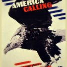 10775.Poster decoration.Home interior.Room art wall design.America Calling.Eagle