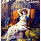 5565.Frederick Bancroft.prince of magicians.woman lays.POSTER.Home Office decor