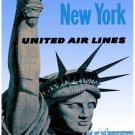 6033.Decoration Poster.New York.Statue of Liberty.Home room interior design art
