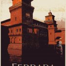 Decoration Poster.Ferrara.Italy travel shop decor.Room  Wall art design.11422