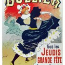 5661.Decoration Poster.French art Nouveau design.Dancing.Room wall home decor