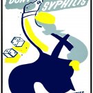 5645.Don't gamble with syphill is.consult health auth.POSTER.Home Office decor