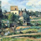 Decoration Poster.Mill at Pontoise by Cezanne art painting.Wall Decor.11284