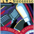 816.Radio Progreso Wall Art Decoration POSTER.Graphics to decorate home office.