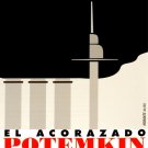 8373.El acorazado potemkin.red flag on submarine.POSTER.movie decor Cuban art