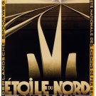 4239.Étoile du nord.Train au diner.French POSTER.Interior decor Home art