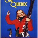 7945.Chateau frontenac.Canada pacific hotel.old quebec.POSTER.art wall decor