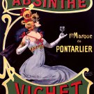 7750.Decorative quality Poster.Interior room design wall art.Absinthe liquor ad