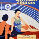 10747.Poster decoration.Home interior.Room art wall design.Sun Tan Cruise.Travel