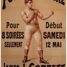 5622.Folies-Bergér.James J Corbet.vainquer de john.POSTER.Home Office decor