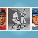 5533.Baseball cards.Ges S Rucker.Willilam Bergen.POSTER.Home Office decor
