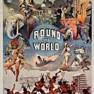 10709.Decorative Poster.Interior design.Home wall decor.Round the World.Theater