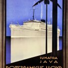 2370.Sumatra Java Rotterdamsche Travel Art Decor POSTER.Home Graphic Design.
