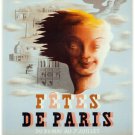 5624.Fetes de paris.facilites exceptionelles de voyage.POSTER.Home Office decor