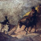 Decoration Poster.Don Quixote and Sancho Panza art painting.Wall decor.11279