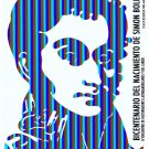 7731.Decorative quality Poster.Interior room design wall art.Simon Bolivar.Blue
