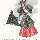 Decoration Poster.Home room interior.Wall room decor.Victorian Christmas.11181