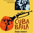 10708.Decorative Poster.Interior design.Home wall art decor.Cuba baila movie