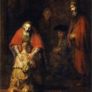 Decoration Poster.Return of the prodigal son.Rembrandt painting.Wall Decor.11304