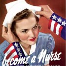 Decoration Poster.Home interior design.Room Wall.Become American Nurse.11071