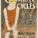 Decoration Poster.Vintage bicycle.Leaders.Wall art room interior design.11465