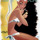 205.Art Decorative POSTER.Graphics to decorate home office.Carteles cover.Pinup