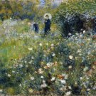 Decoration Poster.Woman in a garden by Renoir art painting.Dorm Room decor.11342 Decoration Poster.Woman in a garden by Renoir art painting.Dorm Room decor.11342
