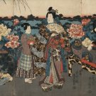 Extra LARGE 24x60 Decoration Poster.Oriental interior design.Japan geishas.11861